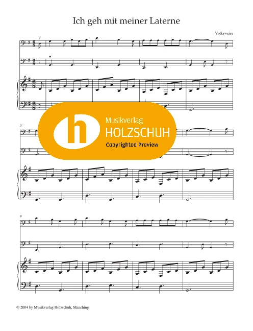 Ich geh mit meiner Laterne